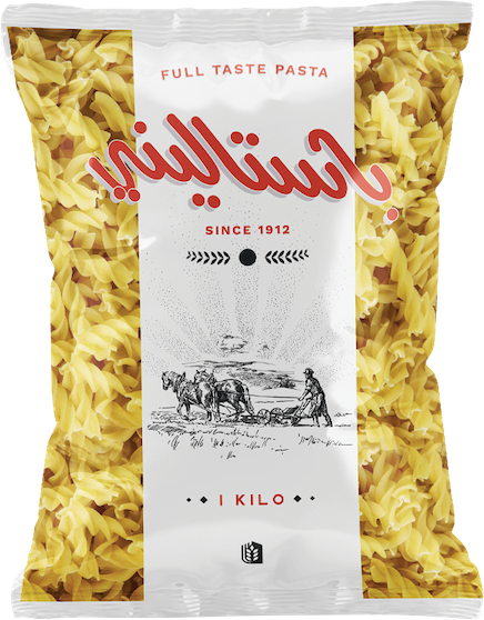 معكرونة برغي باستاليني